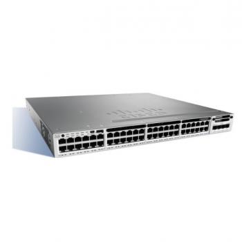 48-Port Ethernet PoE Switch Cisco Catalyst WS-C3850-48P-E