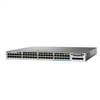 48-Port 10/100/1000 Ethernet UPOE Switch Cisco Catalyst WS-C3850-48U-S