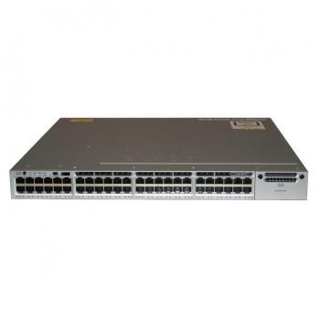 48-Port 10/100/1000 Ethernet IP Base Switch Cisco WS-C3850-48T-S