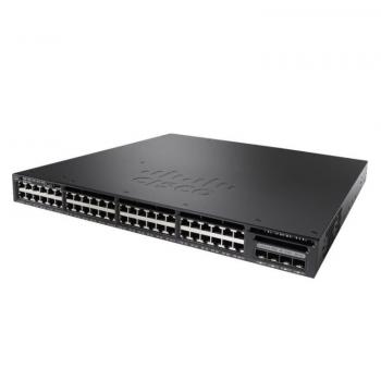 48-Port 10/100/1000 Ethernet PoE Switch Cisco Catalyst WS-C3650-48FS-S