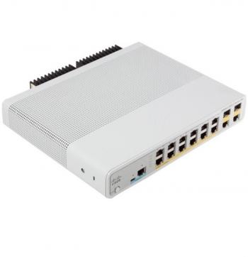 12-Port Fast Ethernet POE+ Switch Cisco Catalyst WS-C3560C-12PC-S
