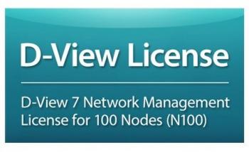 D-View 7 Network Management System (NMS) License for 100 Nodes D-Link DV-700-N100-LIC