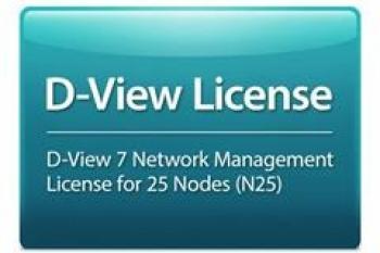 D-View 7 Network Management System (NMS) License for 25 Nodes D-Link DV-700-N25-LIC