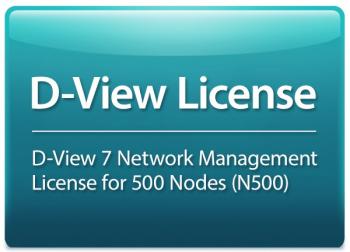 D-View 7 Network Management System (NMS) License for 500 Nodes D-Link DV-700-N500-LIC