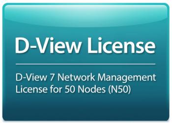 D-View 7 Network Management System (NMS) License for 50 Nodes D-Link DV-700-N50-LIC