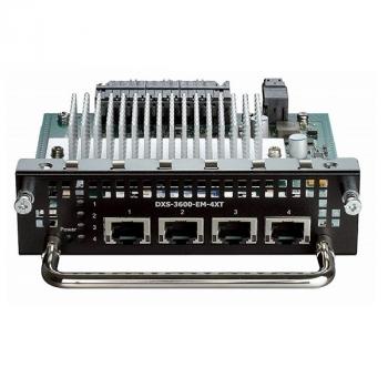 4-port 10GBASE-T expansion module D-Link DXS-3600-EM-4XT