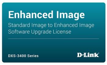 Standard Image to Enhanced Image Upgrade License D-Link DXS-3400-24TC-SE-LIC