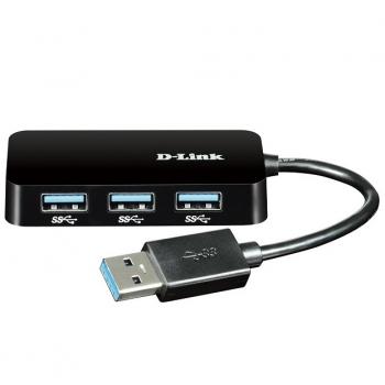 4-Port Super Speed USB 3.0 Hub D-Link DUB-1341