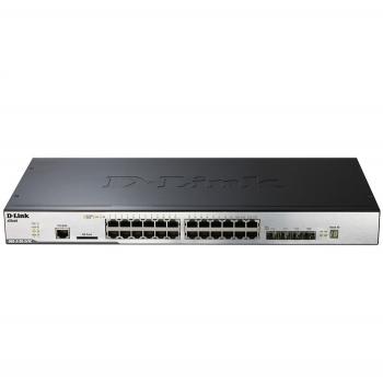 24-Port Gigabit L2 Stackable Managed Switch D-Link DGS-3120-24TC/EEI