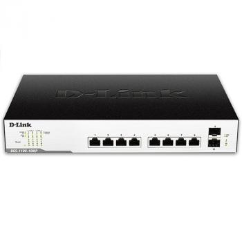 8-Port Gigabit EasySmart (Max) Managed PoE Switch D-Link DGS-1100-10MP