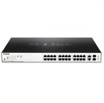 26-Port Gigabit EasySmart (Max) Managed PoE Switch D-Link DGS-1100-26MPP