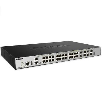 28-Port Layer 3 Stackable Managed Gigabit Switch D-Link DGS-3630-28TC