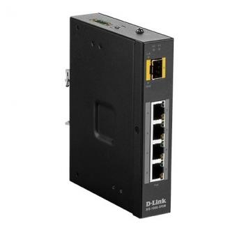 5-port Gigabit Unmanaged Industrial PoE Switch D-Link DIS-100G-5PSW