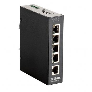 5-port Gigabit Unmanaged Industrial Switch D-Link DIS-100G-5W
