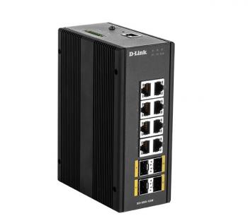 12-port Gigabit Layer 2 Managed Industrial Switch D-Link DIS-300G-12SW