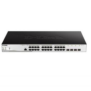 28-Port Gigabit PoE Metro Ethernet Switch D-Link DGS-1210-28P/ME