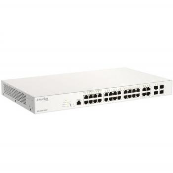 28-port Gigabit Smart Managed Nuclias Cloud PoE Switch D-Link DBS-2000-28MP