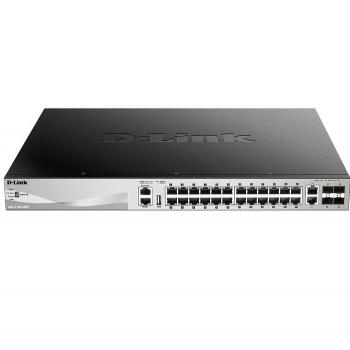 30-Port Lite Layer 3 Stackable Managed PoE Switch D-Link DGS-3130-30PS