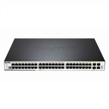 48-Port PoE Gigabit L2 Stackable Managed Switch D-Link DGS-3120-48PC/ESI