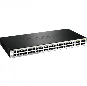 48-port 10/100Base-TX + 4-port combo 1000Base-T/SFP Switch D-Link DES-1210-52/ME
