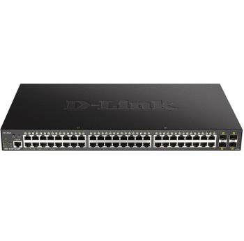 52-Port Gigabit Smart Managed PoE Switch D-Link DGS-1250-52XMP