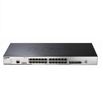 24-Port Gigabit L2 Stackable Managed Switch D-Link DGS-3120-24TC/ESI