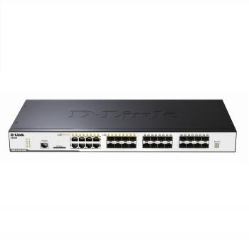24-Port Gigabit SFP L2 Stackable Managed Switch D-Link DGS-3120-24SC/ESI