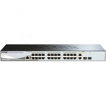 24-Port 10/100Mbps + 2-Port Combo SFP Metro Ethernet Switch D-Link DES-1210-26/ME