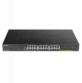 28-Port Gigabit Smart Managed PoE Switch D-Link DGS-1250-28XMP