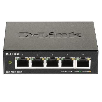5-Port Gigabit Smart Managed Switch D-Link DGS-1100-05V2