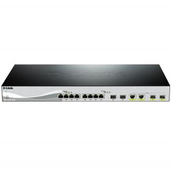 8 port Gigabit Ethernet + 2 port 10G SFP+ D-LINK DXS-1210-10TS
