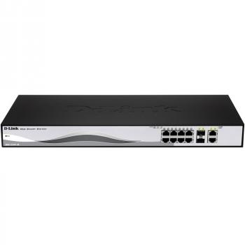 8-Port 10/100Mbps + 2-Port Combo SFP Metro Ethernet Switch D-Link DES-1210-10/ME