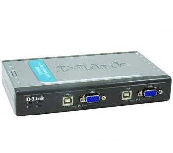 4 Port USB KVM Switch D-Link DKVM-4U