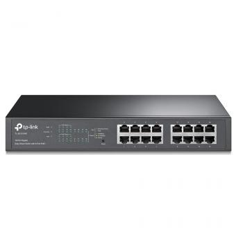 Switch 16-Port Gigabit Easy Smart PoE with 8-Port PoE+ Switch TP-LINK TL-SG1016PE