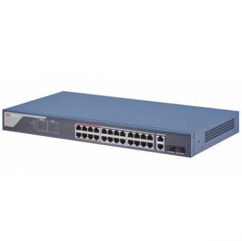 24 Port Fast Ethernet Smart PoE Switch HIKVISION DS-3E1326P-SI