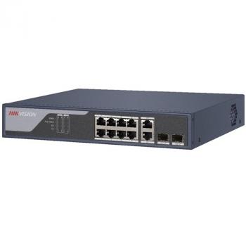 8 Port Fast Ethernet Smart PoE Switch HIKVISION DS-3E1310P-SI