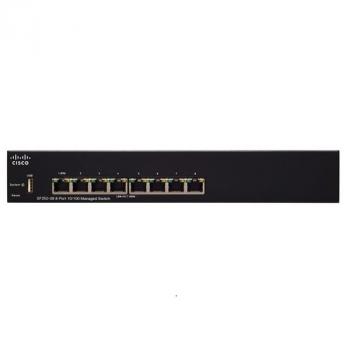 8-port 10/100Mbps Managed Switch CISCO SF350-08-K9-UK
