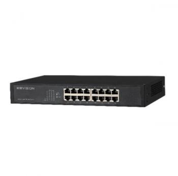 16-port 10/100/1000Mbps Base-T Switch KBVISION KX-CSW16