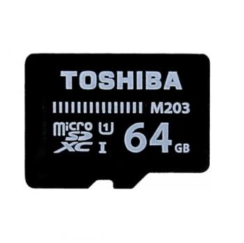 Thẻ nhớ Toshiba 64GB MicroSD EXCERIA M203 UHS-1 Class 10 (R100)