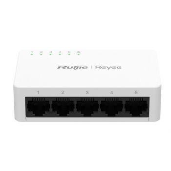 5-Port 10/100Mbps Unmanaged Non-PoE Switch RUIJIE RG-ES05F