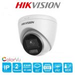 Trọn Bộ 2 Camera ColorVu Hikvision IP 2MP ĐÊM CÓ MÀU, Tầm xa 30m