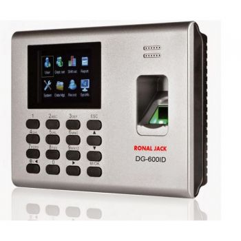 Máy chấm công vân tay và thẻ cảm ứng RONALD JACK DG-600ID (Bạc)