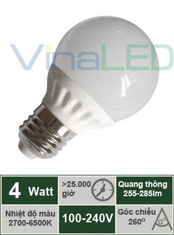 Đèn LED búp 4W VinaLED BLA-4W