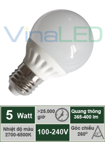 Đèn LED búp 5W VinaLED BLA-5W