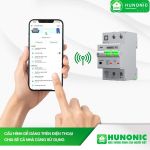 Aptomat Đo Năng Lượng Hunonic Notec – Điều khiển từ xa bằng Wifi