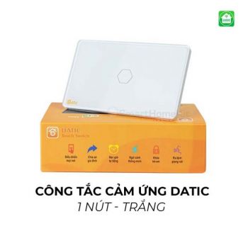 Công tắc cảm ứng Hunonic Datic- Điều khiển từ xa bằng Wifi