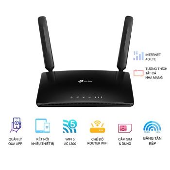 AC1200 Wireless Dual Band 4G LTE Router TP-LINK Archer MR400