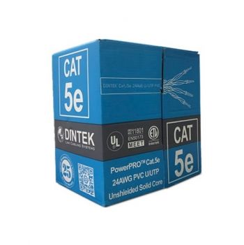 Cáp mạng Dintek CAT.5E UTP (1101-03029, 305 mét/thùng)