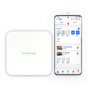 Bộ điều khiển trung tâm không dây Paradox M25-VEX M25 dòng M. Wi-Fi, Ethernet.