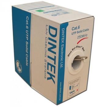 Cáp mạng Dintek CAT.6 UTP (1101-04005CH, 100 mét/thùng)
